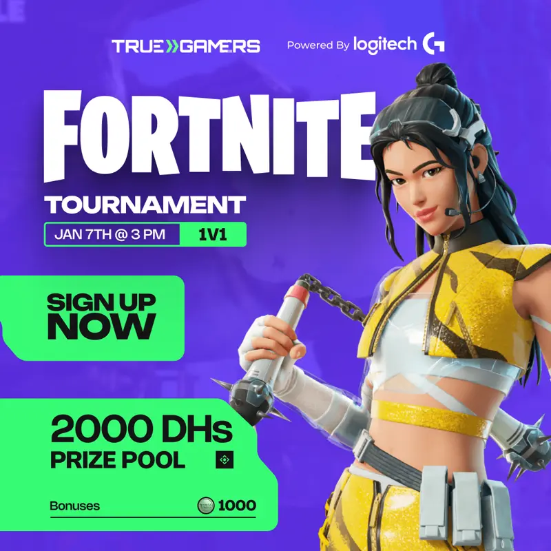 TRUE GAMERS Morocco Fortnite Tournament
